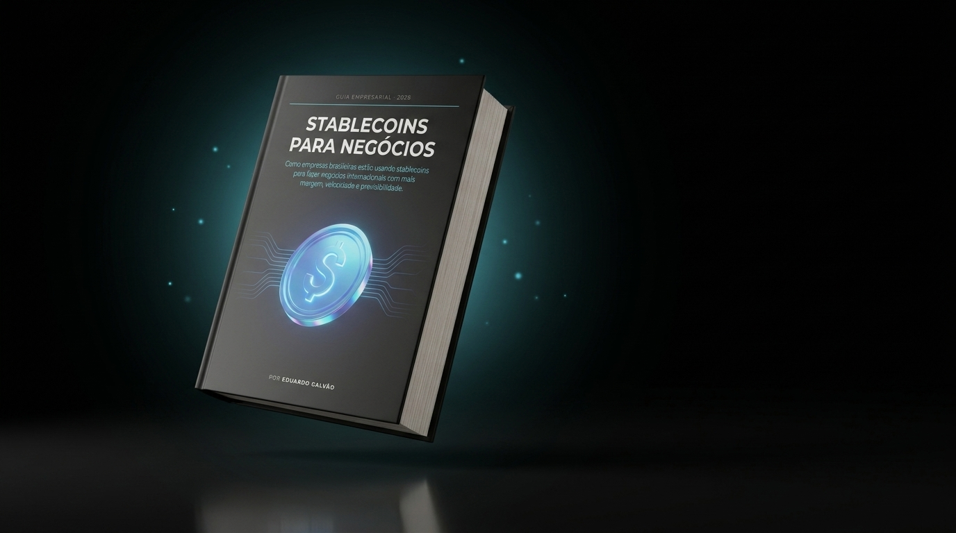 Stablecoins para Negócios | capa do e-book